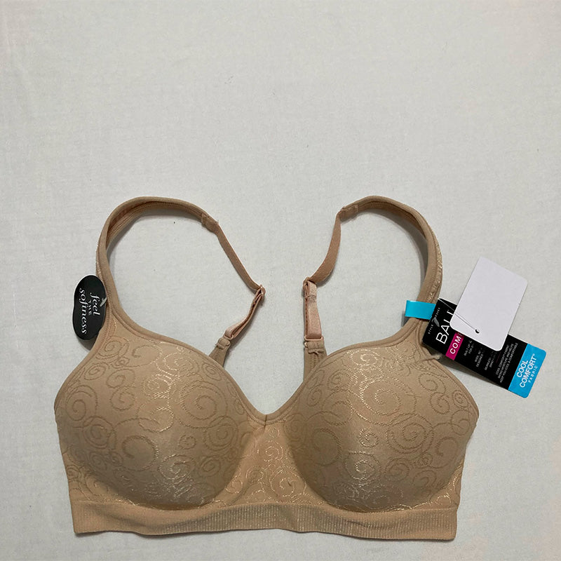 NWD Bali Comfort Revolution Wire Free Bra Nude Swirl 34C