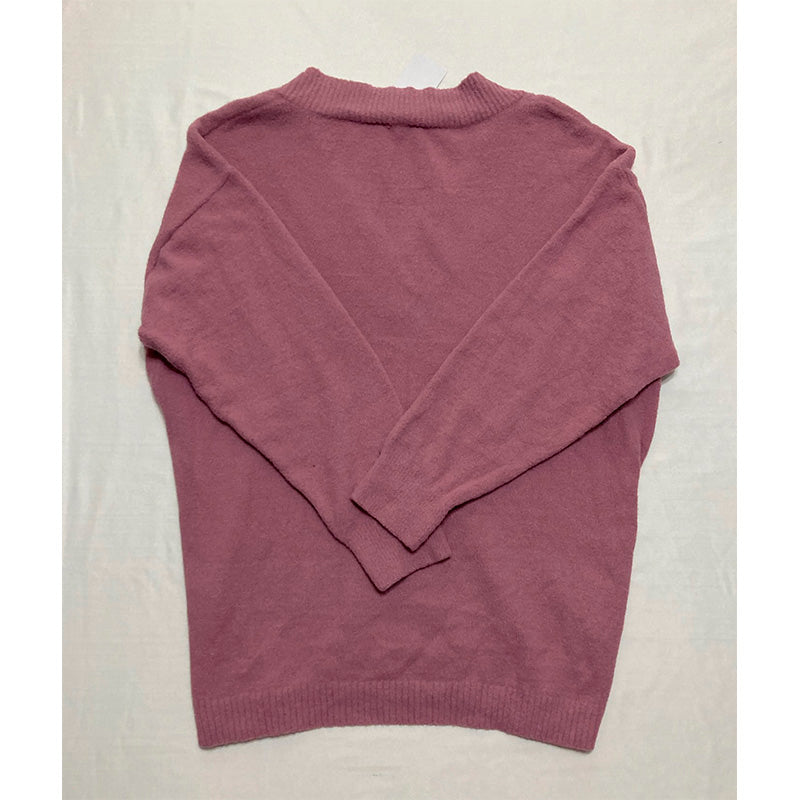 NWD And Now This Sweatshirt V Neck Rose Gold 1X