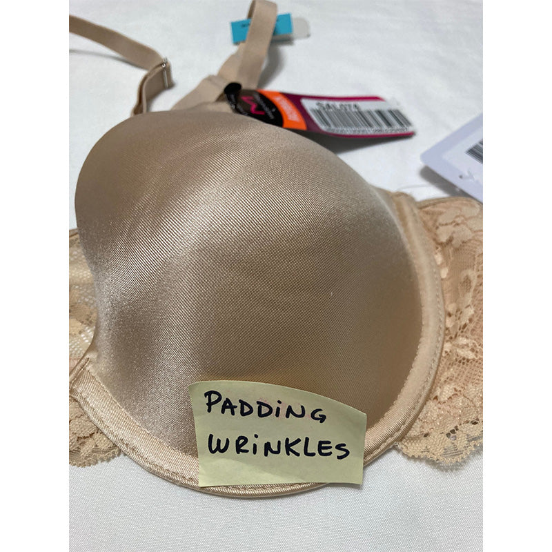 NWD Maidenform Pure Genius T-Back Bra Latte Lift 36C