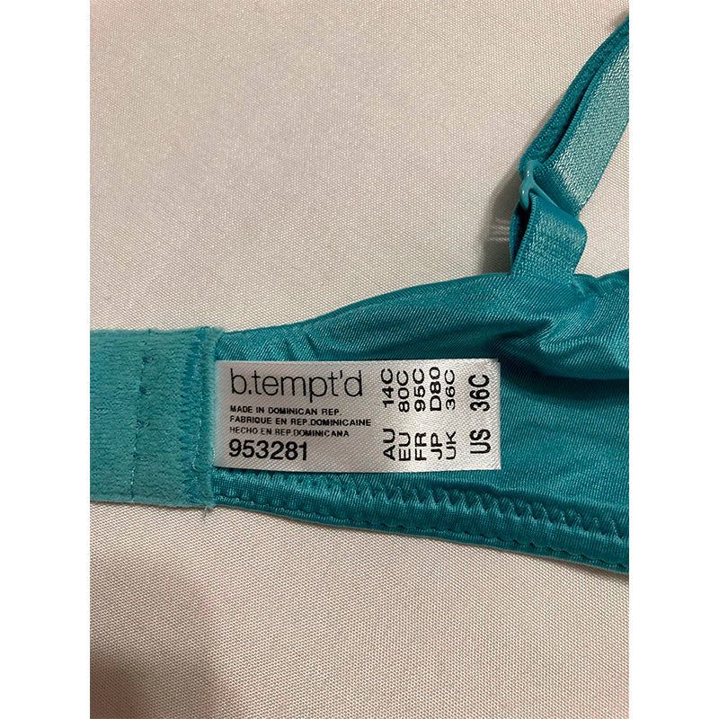 NWD b.tempt'd Future Foundation Convertible T-Shirt Bra Water 36C