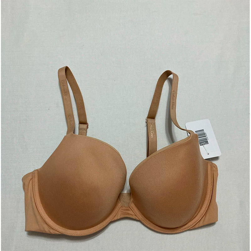 NWD Calvin Klein Perfectly Fit Modern T-Shirt Bra Cafe 34D