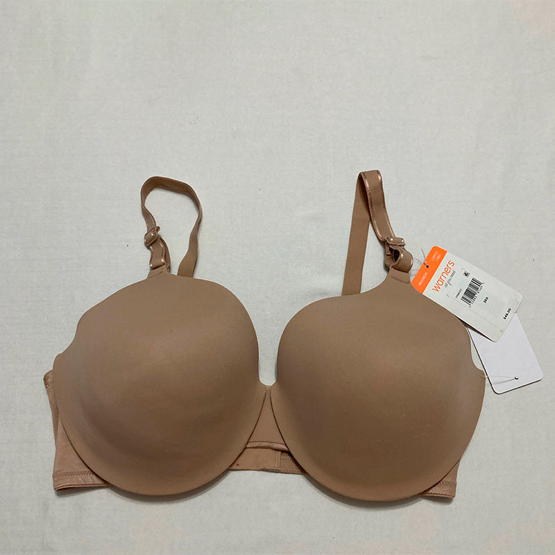 NWD Warner's Underwire Lightly Lined T-Shirt Bra Toasted Almond 38D