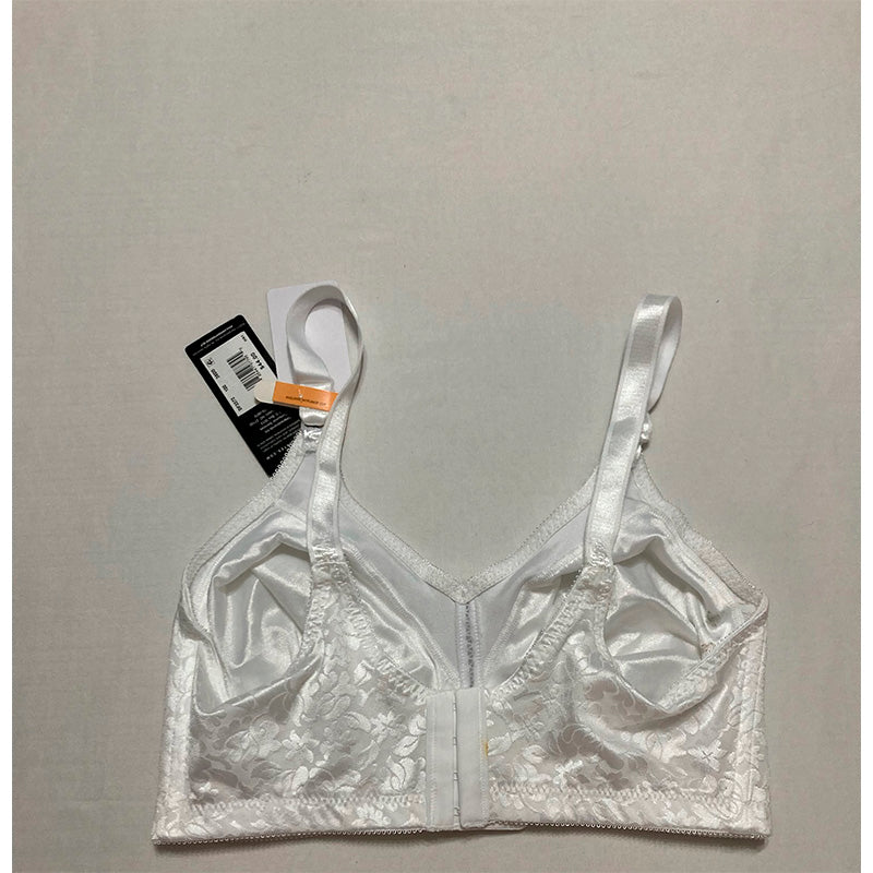 NWD Bali Double Support Spa Closure Wire-Free Bra White 38DD