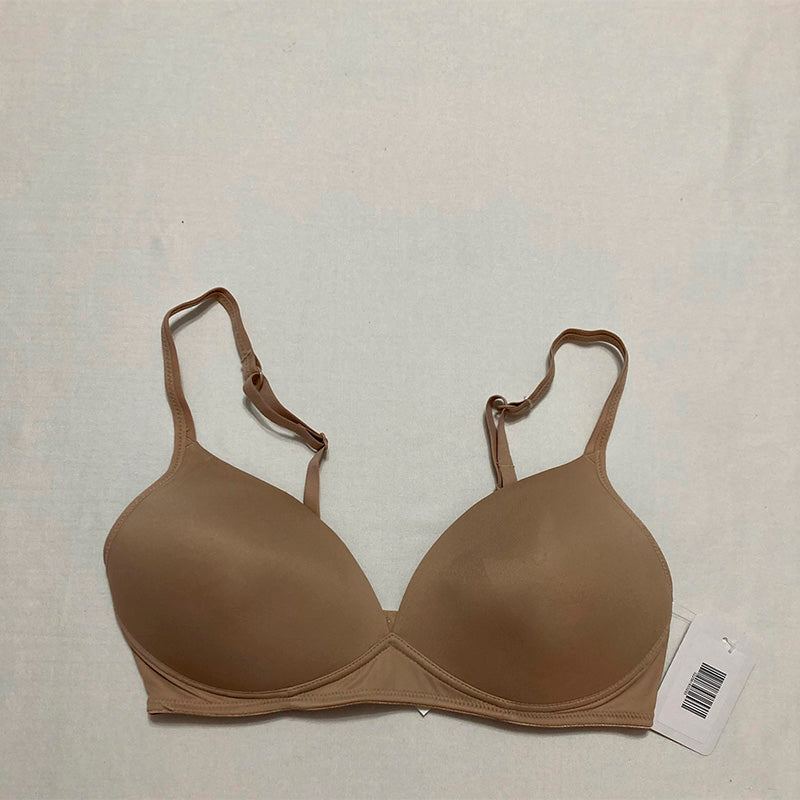 NWD Warner's Elements of Bliss Wirefree Lift Bra Toasted Almond 34C