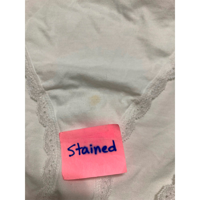 NWD B.tempt'd Inspired Eyelet High-Leg Underwear White XL