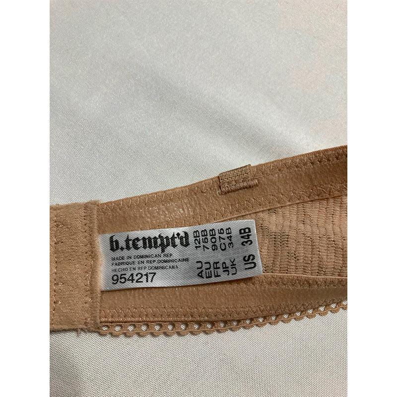 NWD b.tempt'd Modern Method Convertible Strapless Bra Natural 34B