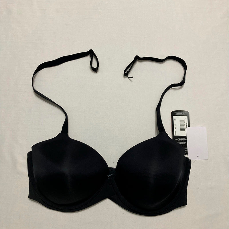 NWD Maidenform Push-Up T-Shirt Bra Modern Demi Black 36D