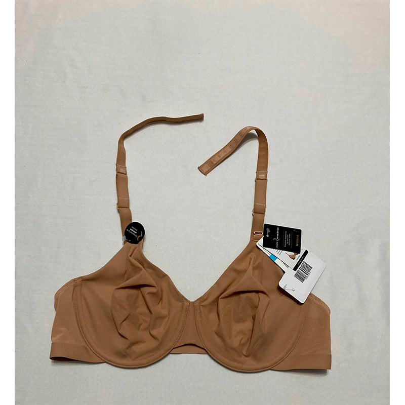 NWD Wacoal Uneven Shape Unlined Underwire Bra Praline 38C