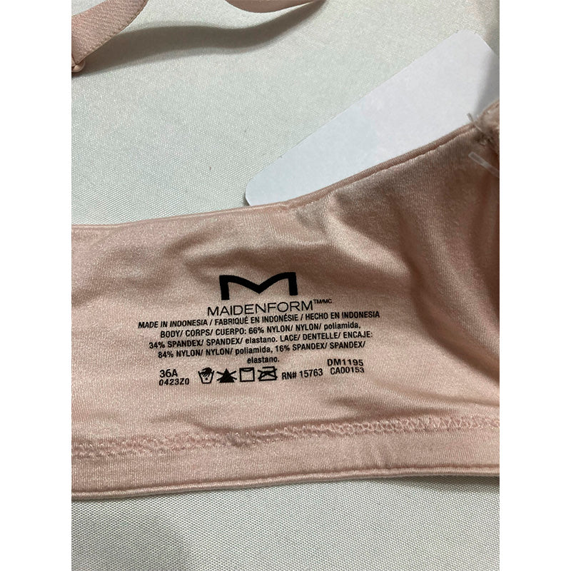 NWD Maidenform Comfort Devotion Your Lift Underwire Bra Rose 36A
