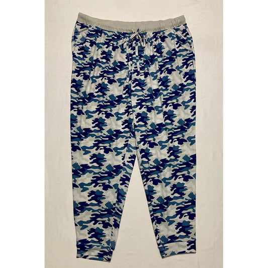 Unbranded Only Pajama Pants Waist Band Camouflaged 3X
