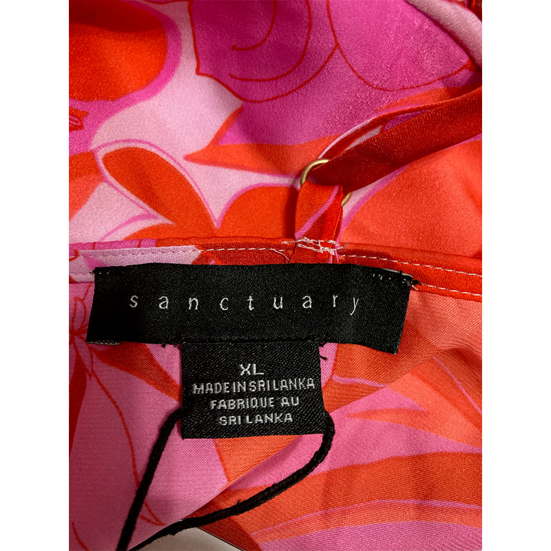 NWD Sanctuary Top Sleveeless Multicolor Floral XL