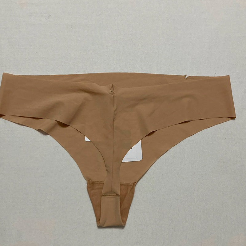 NWD Calvin Klein Invisibles Seamless Thong Panty Light Caramel XL