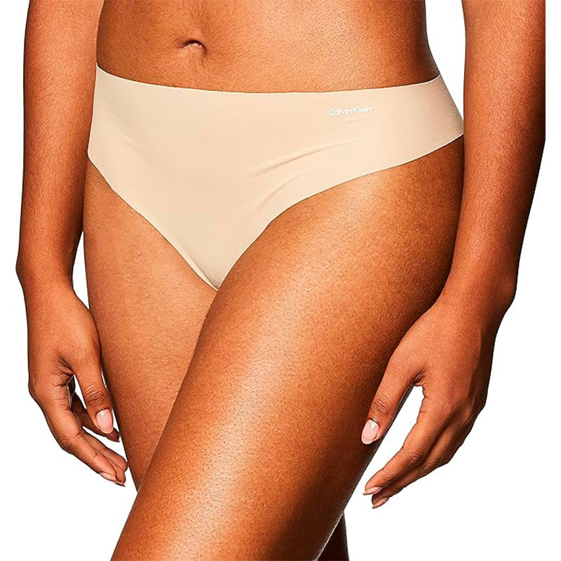 NWD Calvin Klein Invisibles Seamless Thong Panty Light Caramel XL