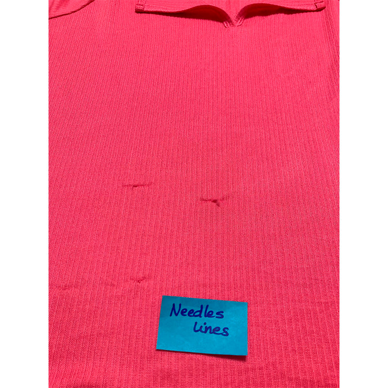 NWD Jenni Split-Neck Pajama Top Pink 2XL