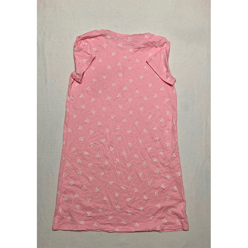 NWD Charter Club Sleepshirt Round Neck Pink S