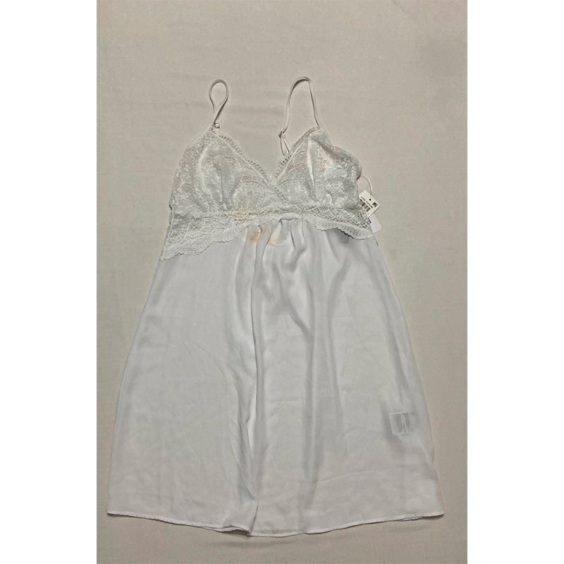 NWD Inc Lace  Nightgown White M