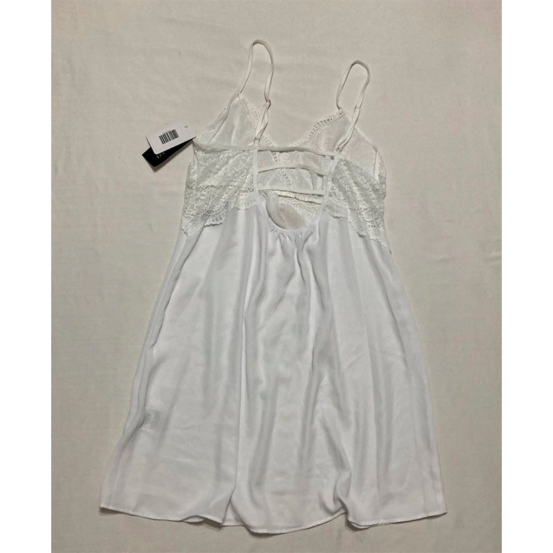 NWD Inc Lace  Nightgown White M