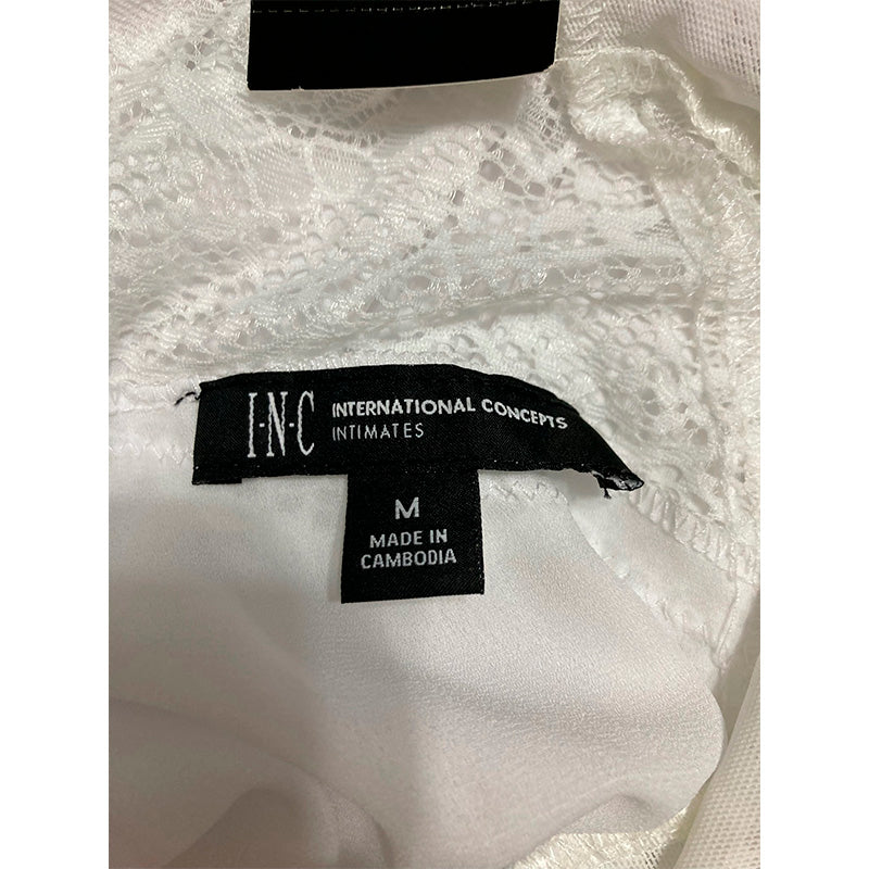 NWD Inc Lace  Nightgown White M