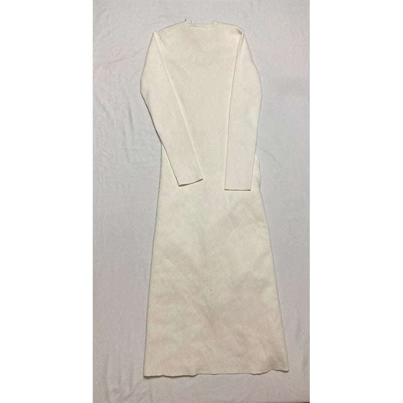 NWD endless rose Button-Down Maxi Dress White M