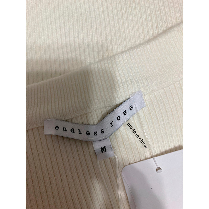 NWD endless rose Button-Down Maxi Dress White M