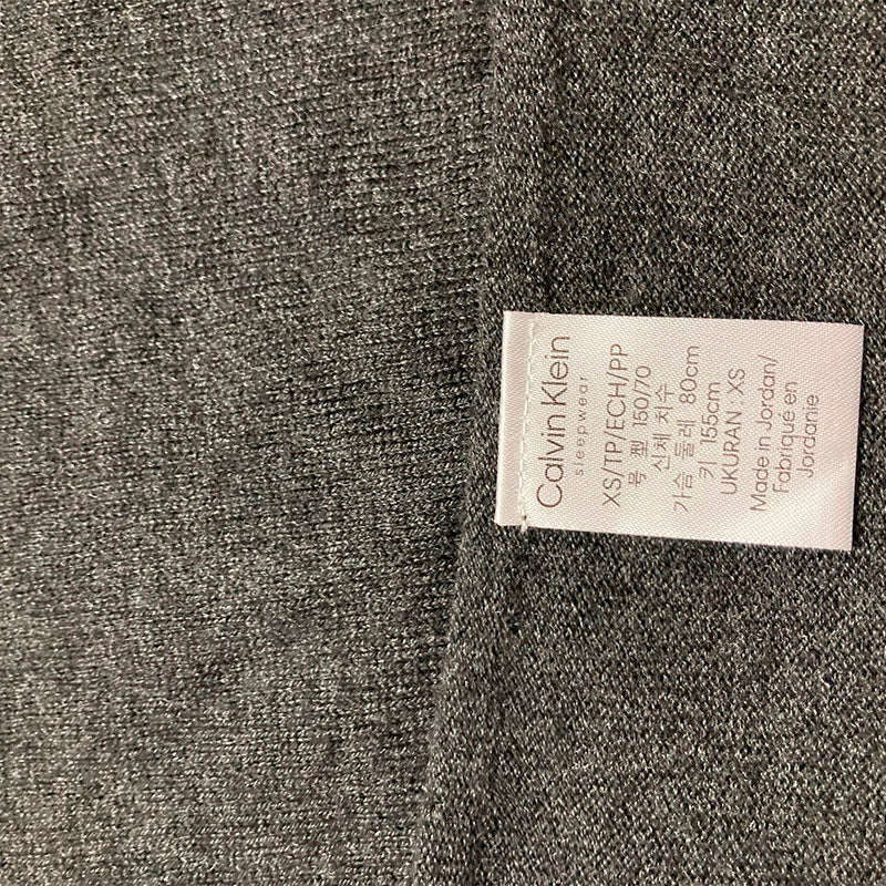 NWD Calvin Klein Sweater Lounge Chemise Black XS