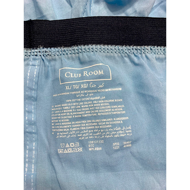 Club Room Activewear Waist Band Blue XL