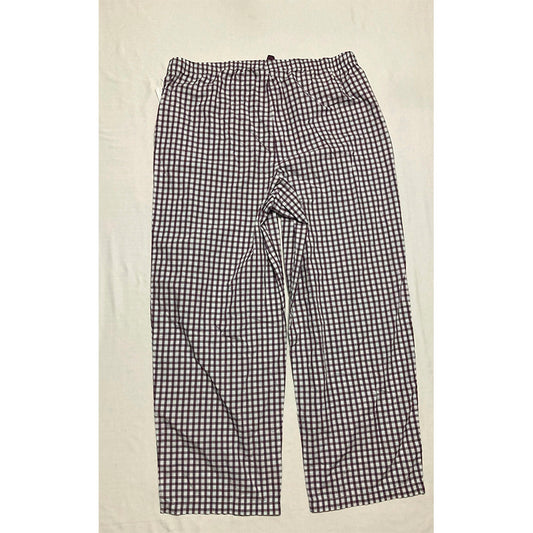 Charter Club Only Sleep Pants Long Plaid Multicolor XL