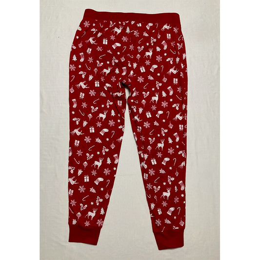 Family Pj Only Sleep Pants Red Xmas Women