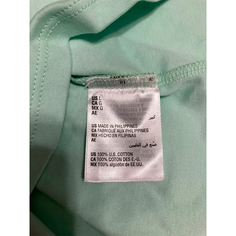 Charter Club Pajama Top Notch Collar Baby Green L