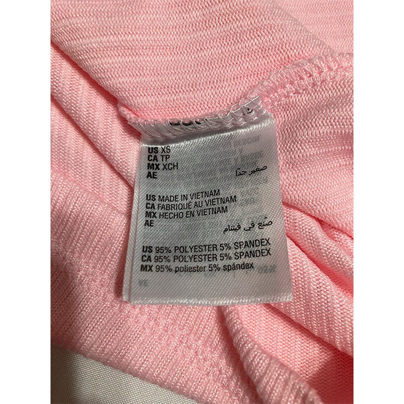 Charter Club Pajama Top Round Neck Baby Pink XS