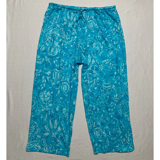 Unbranded only Pajama Pants Waist Band Blue Sky L