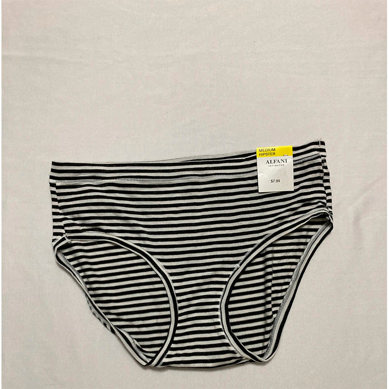 NWD Alfani Ultra Soft Mix-and-Match Hipster Underwear Black/White M
