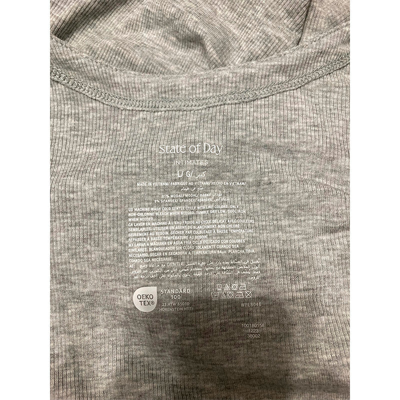 NWD STATE OF DAY Dress Grey Heather L