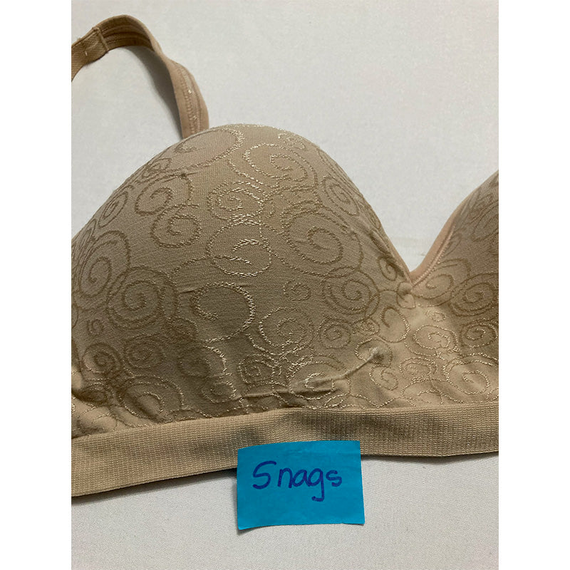 NWD Bali Comfort Revolution Wire Free Bra Nude Swirl 36D