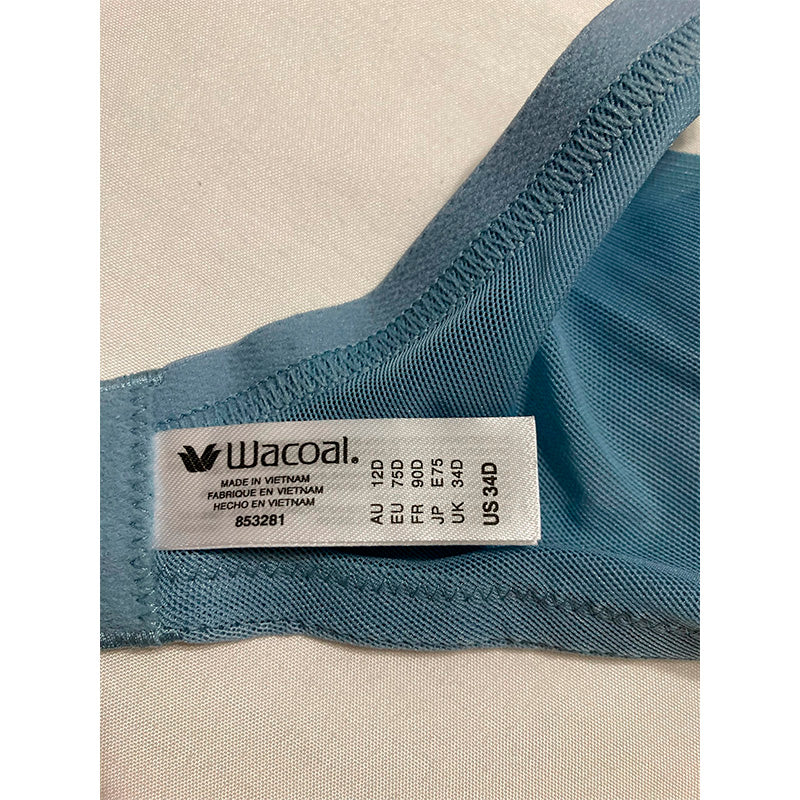 NWD Wacoal Ultimate Side Smoother Underwire T-Shirt Bra, Windward Blue 34D