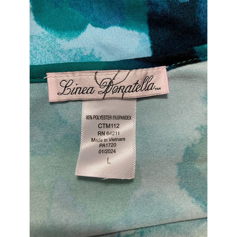Linea Donatella Only Sleep Top Turquoise L