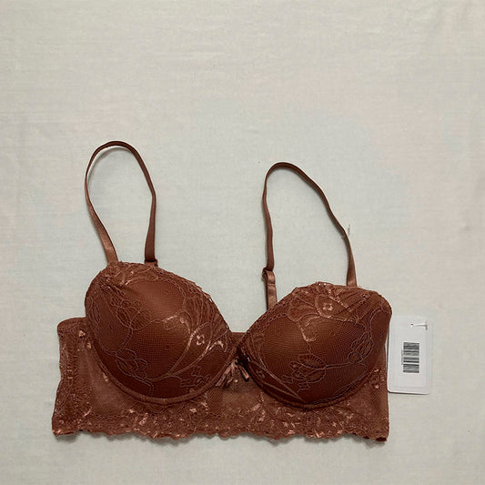 Unbranded Bralette Adjustable Straps Brown 34C