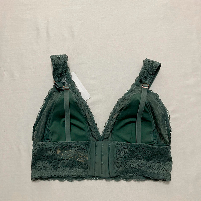 Dorina Bralette Adjustable Straps Green Olive S