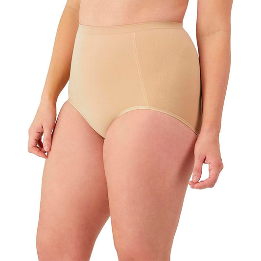 Bali Extra Firm Tummy-Control Seamless Brief Underwear Nude 2XL
