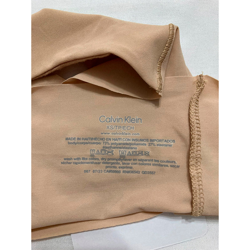 Calvin Klein Panties Seamless Nude XS