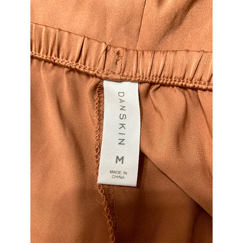 Danskin Pants Waistband Cocoa M