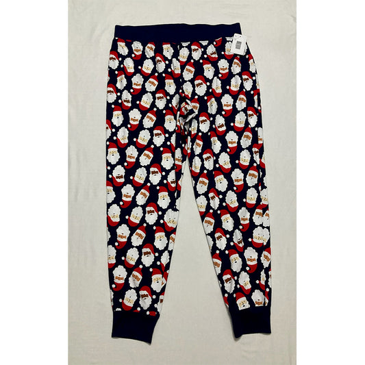Family Pj Women Only Sleep Pants Holiday Navy L