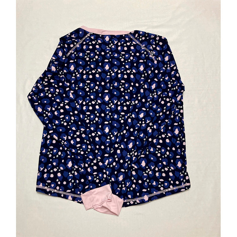 Splendid Only Pajama Top Long Sleeve Multicolor XS