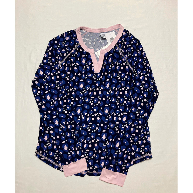 Splendid Only Pajama Top Long Sleeve Multicolor XS