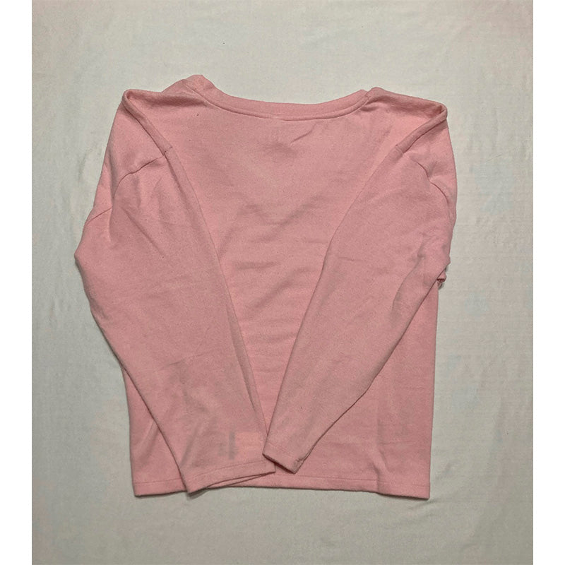 Flora Nikrooz Only Pajama Top V Neck Pink L