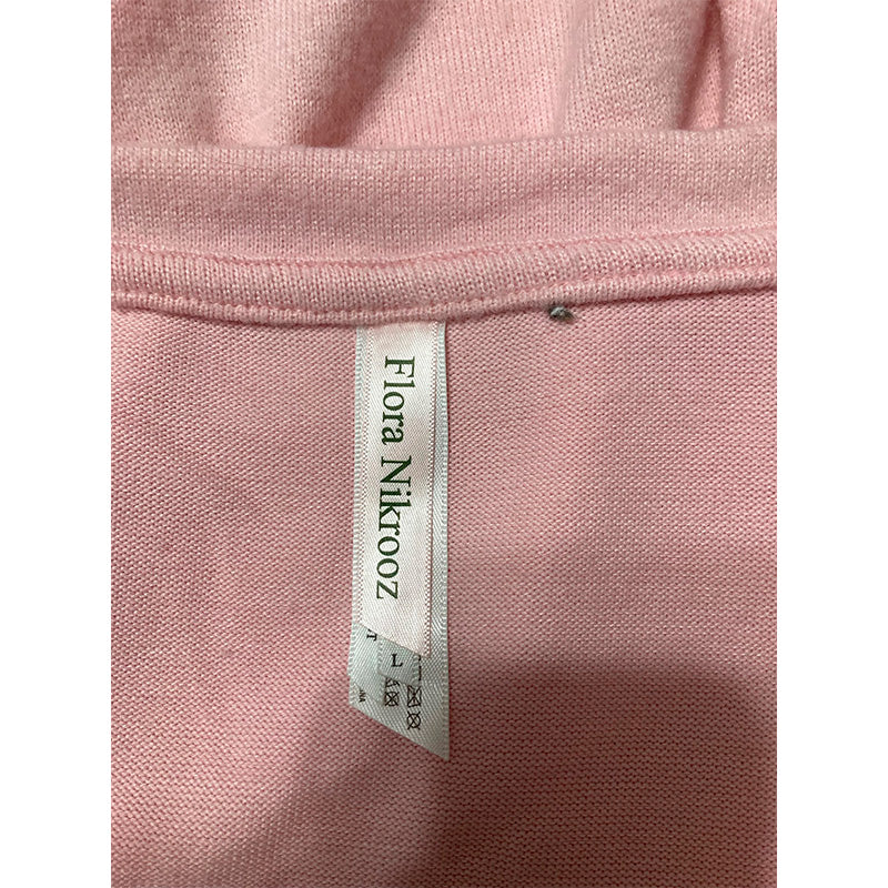Flora Nikrooz Only Pajama Top V Neck Pink L