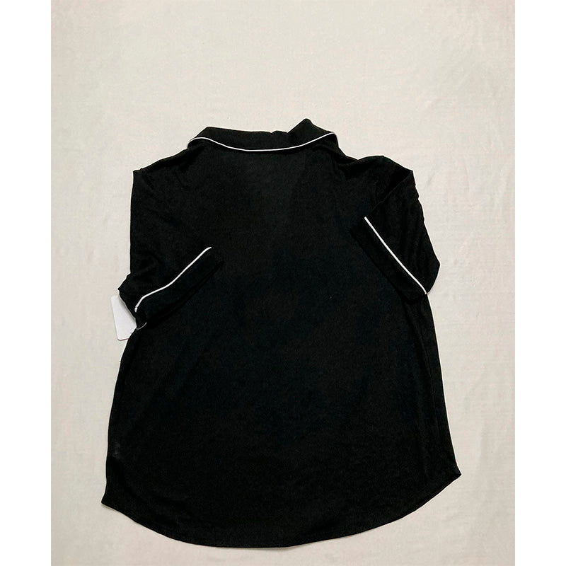 Flora Nikrooz Notch Only Top Pajama Black M