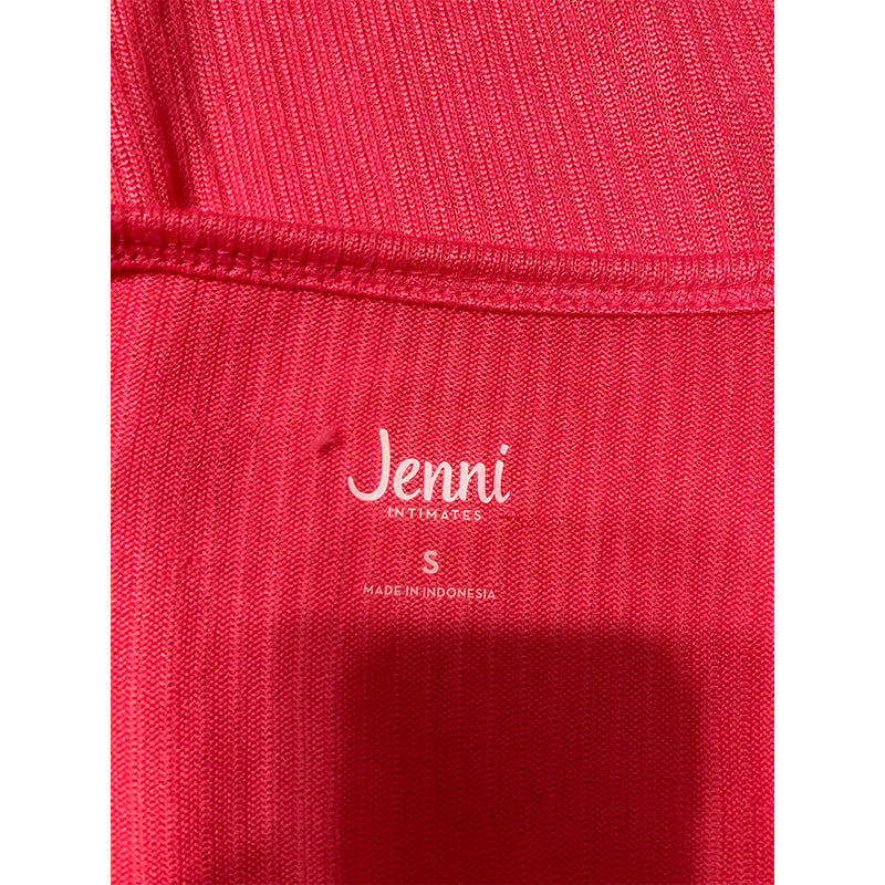 NWD Jenni Split-Neck Pajama Top Pink S