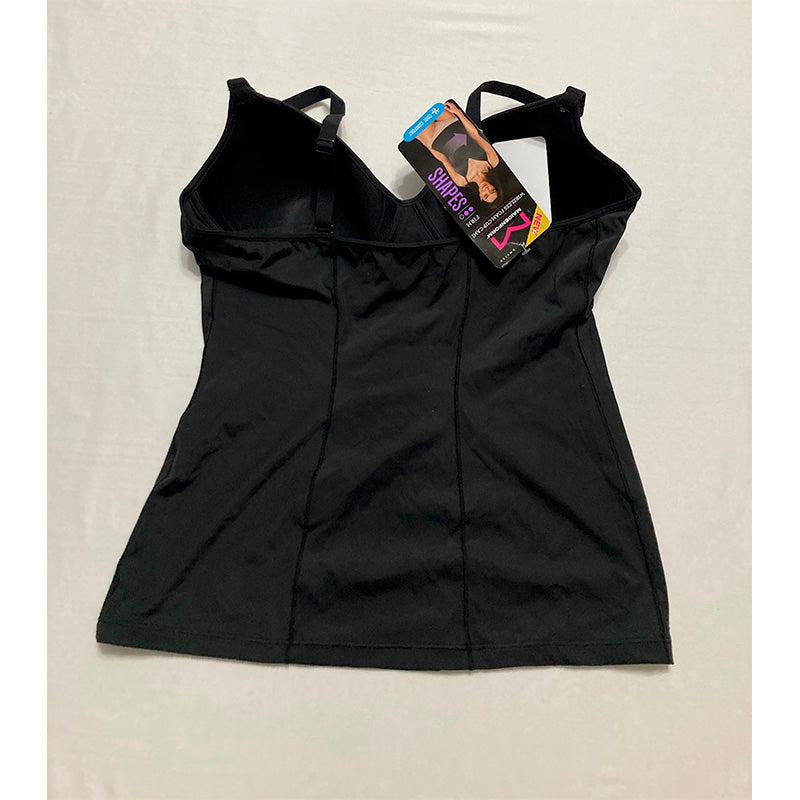 NWD Maidenform Wireless Foam Cami Firm Control Shaping Camisole Black L