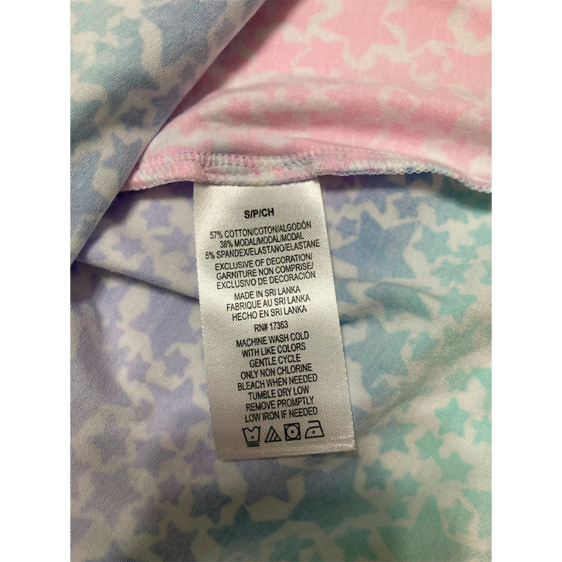 Cuddl Duds Only Pajama Top Multicolor S.